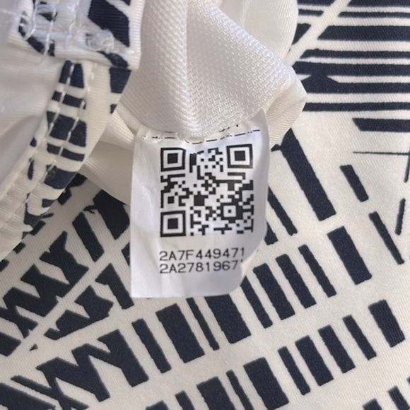 NWOT Women’s Fila Blue & White Fiji Print Foul Line Court Dress Size Small - Picture 12 of 12